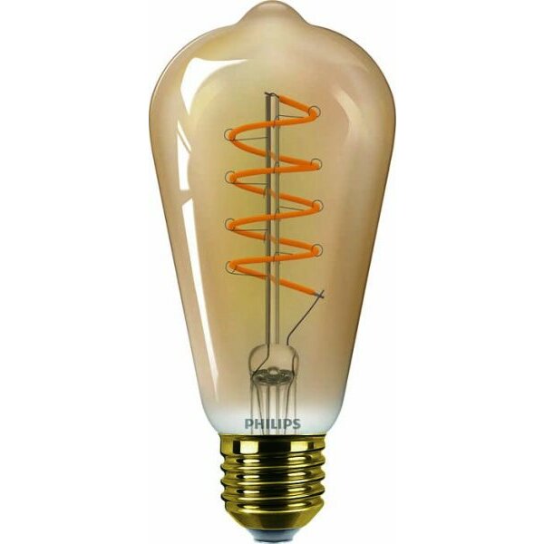 Philips LED-Leuchtmittel MAS VLE LEDBulbD4-25W E27 ST64 GOLD SP G