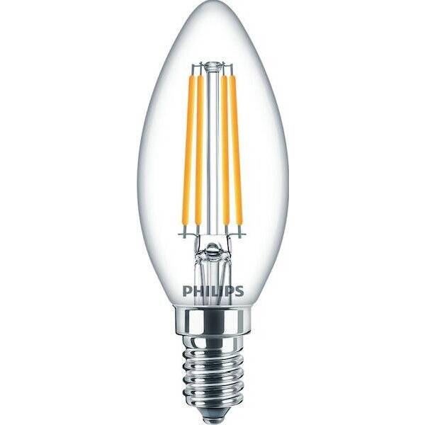 Philips LED-Leuchtmittel CorePro LEDCandle ND6.5-60W B35E14827CLG