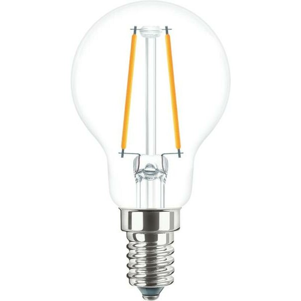 Philips LED-Leuchtmittel LB22 CorePro LEDLusterND2-25W P45 E14 827 CLG