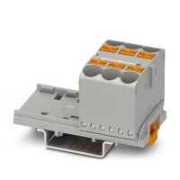 Phoenix  Verteilerblock PTFIX 6X10/S-NS35 GY