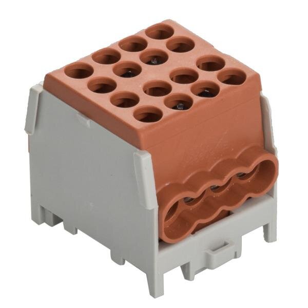 Pollmann Hauptleitungsabzweigklemme HLAK 25-1/6M2 braun