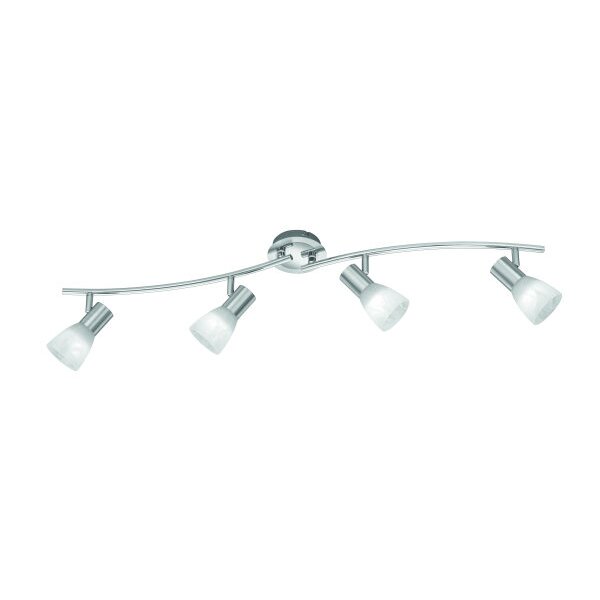 Trio Leuchten LED-Deckenleuchte LB22 4x6W nickel matt