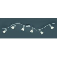 Trio Leuchten LED-Deckenleuchte LB22 6x6W nickel matt