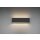 Trio Leuchten LED-Wandleuchte LB22 anthrazit 2x6W je 600lm 3000K