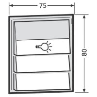 RENZ Tastenmodul (alt: 97-9-85106) mit 1 Licht-/2...