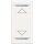 Bticino Wippe HD4911AH 1Modul Auf/Ab weiss