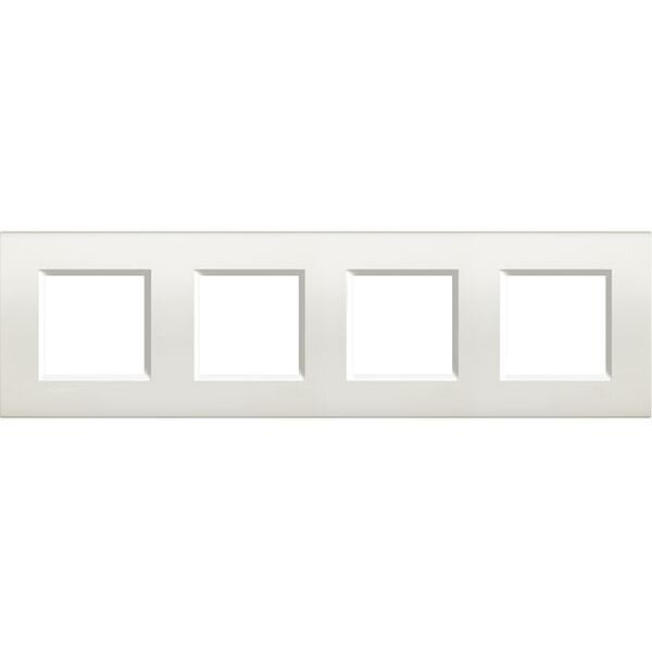 Bticino Light Rahmen LNA4802M4BI weiss 4x2-modulig