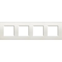 Bticino Light Rahmen LNA4802M4BI weiss 4x2-modulig