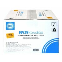 WISI Koaxialkabel MK 96 A 0252 KOAXBox-Abrollkarton