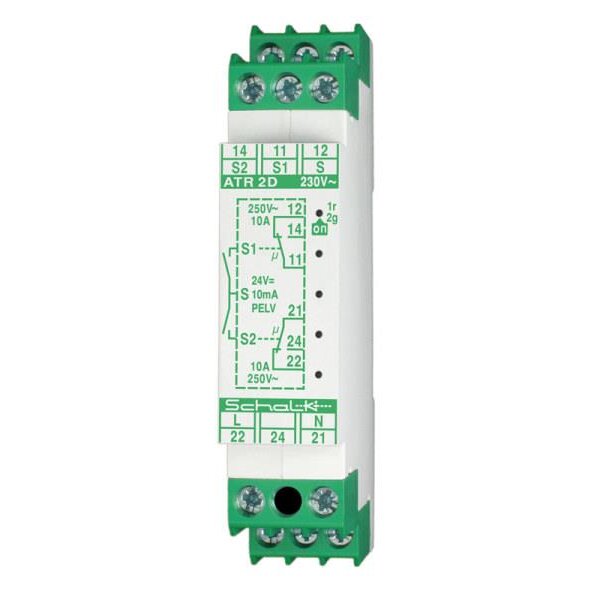 Schalk Trennrelais ATR 2D 230V AC 24V DC PELV