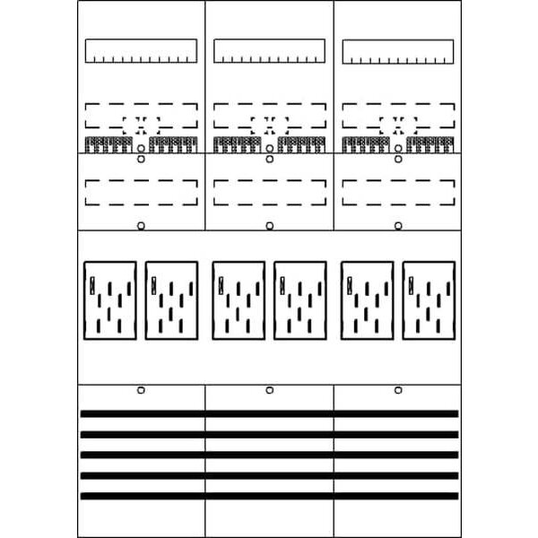 Striebel & John Zählerfeld BF37F6 7RE 6Z VV m.BKE-I