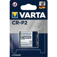 Varta Photo Batterie CR P2 06204 Lithium 1600mAh 1Blister...
