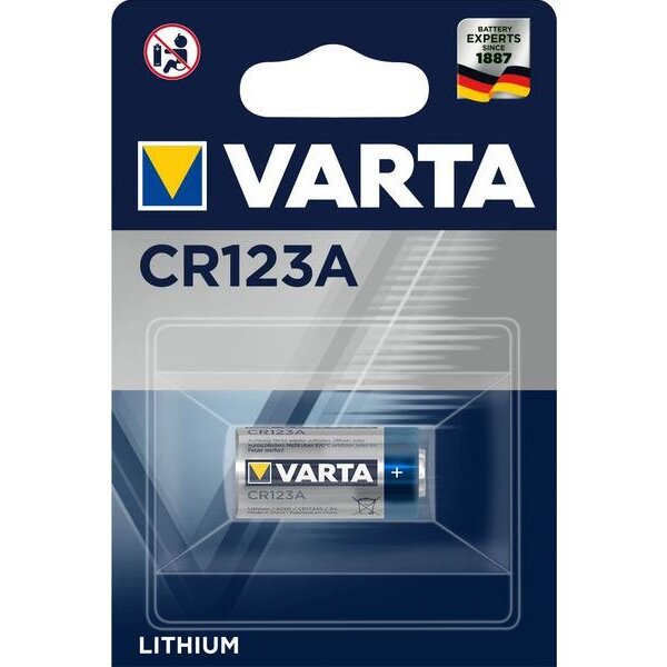 Varta Photo Batterie CR 123 A 06205 PROFESSIONAL CR123A 1er Blister