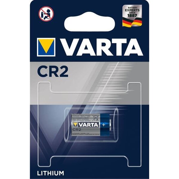 Varta Photo Batterie CR-2 06206 Lithium 920mAh 1Blister (MHD)