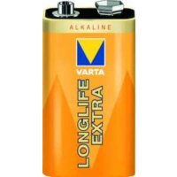 Varta Batterie 04122 Longlife Extra 9V E Block (MHD)