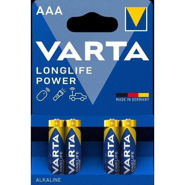 Varta Batterie Longlife Power AAA 4Blister (MHD)