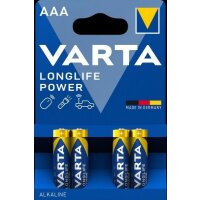 Varta Batterie Longlife Power AAA 4Blister (MHD)