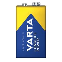 Varta Batterie Longlife Power 1 St 9V E Block (MHD)