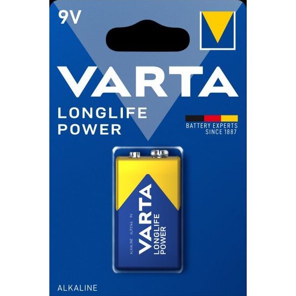 Varta Batterie Longlife Power 1 Blis. 9V E Block (MHD)