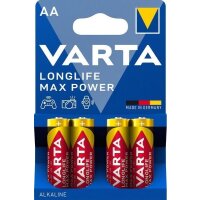 Varta Batterie LONGLIFE Max Power AA 4Blister (MHD)