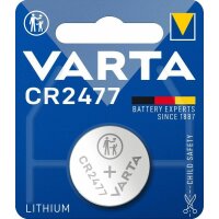 Varta Batterie 06477 ELECTRONICS 1Blister CR 2477 (MHD)