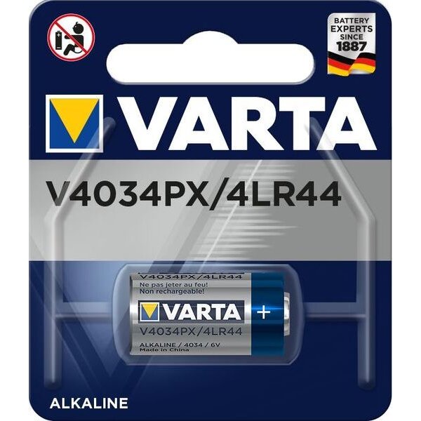 Varta Photo Batterie V 4034 PX 04034 ELECTRONICS 1Blister (MHD)