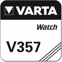 Varta Uhrenzelle High Drain 00357 Watch 1Stück V357...