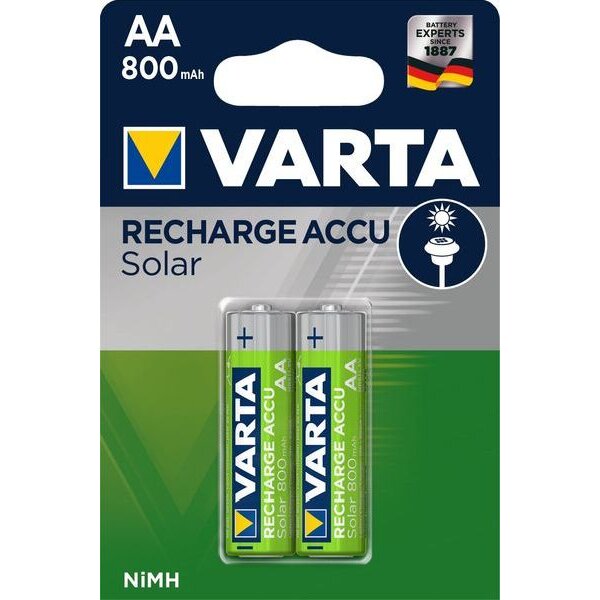 Varta Solar Accu 56736 800mAh 2Blister Mignon (MHD)