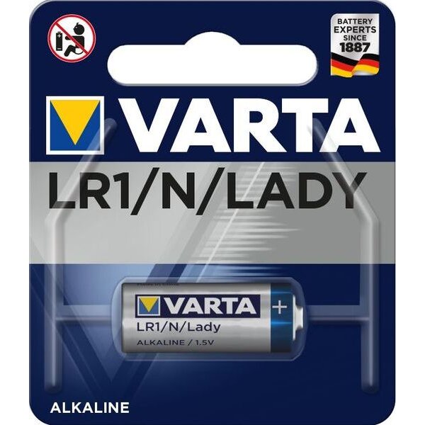 Varta Batterie 04001 LR1 1Blister Lady (MHD)