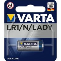 Varta Batterie 04001 LR1 1Blister Lady (MHD)