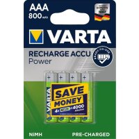 Varta Rechargeable Accu 56703 R2U AAA 4er Blister