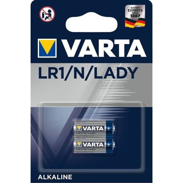 Varta Batterie 4001 ELECTRONICS Lady/LR1 2Blister (MHD)