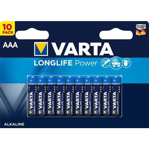 Varta Batterie Longlife Power AAA 10Blister (MHD)