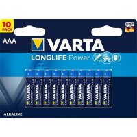 Varta Batterie Longlife Power AAA 10Blister (MHD)