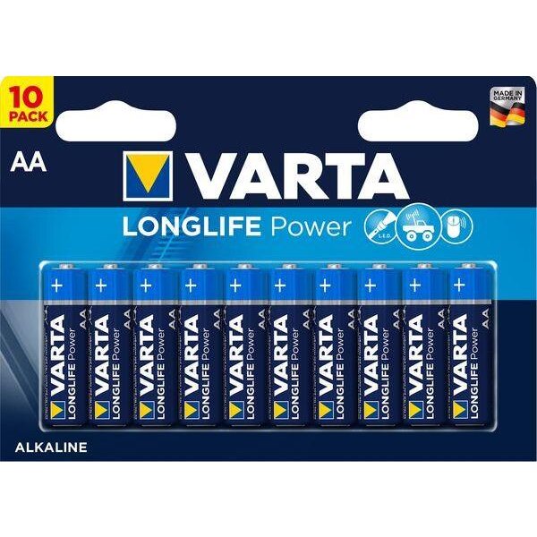 Varta Batterie Longlife Power AA 10Blister MHD