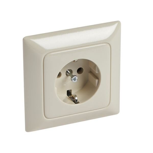 Legrand Steckdose SCHUKO 776120 Creo Mandelweiss Up-pr.