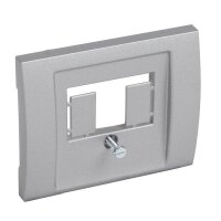 Legrand Abdeckung 771342 TAE Telefon Galea soft aluminium