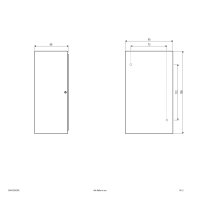 EVN LED-Wandleuchte 2-flmg. 220-240V 3000K 2x5W 2x450lm anth