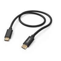 HAMA USB-Ladekabel Fabric, USB-C - USB-C, 1,5 m