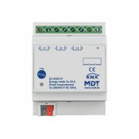 MDT Energiezähler 3-fach 20 A 4TE REG 230/400V AC
