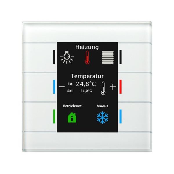 MDT Glastaster II Smart Farbdisplay Temperatursensor ws