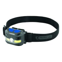 PROTEC.class LED-Kopfleuchte PLEDKL Sensor-Akku-USB