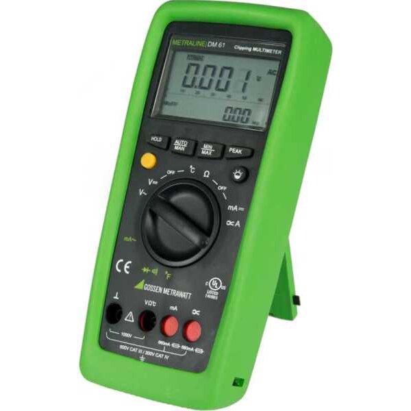 Gossen Digitalmultimeter Metraline DM61 mit Clip-Faktor