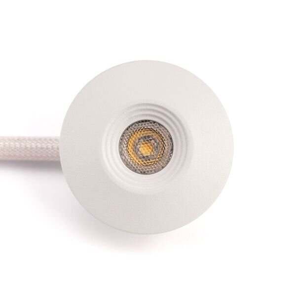 The Light LED-Einbauleuchte LB22 3W 165lm 3000K weiß Alu  45° direkt