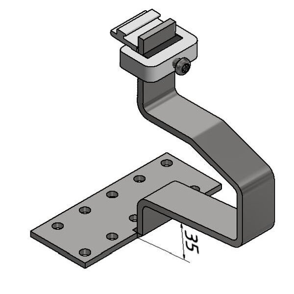 SL Rack Dachhaken SL-A2-35 (35 mm DL-Höhe)