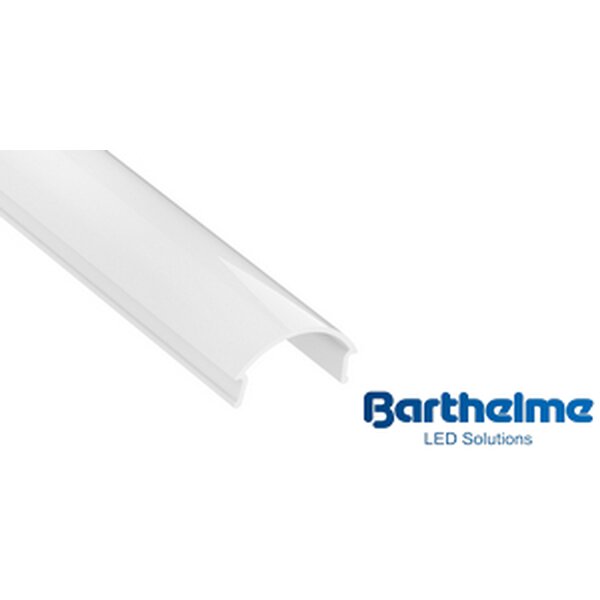 Barthelme Profilabdeckung LB22 CATania 40 PMMA opalws 40x20mm 3,02m