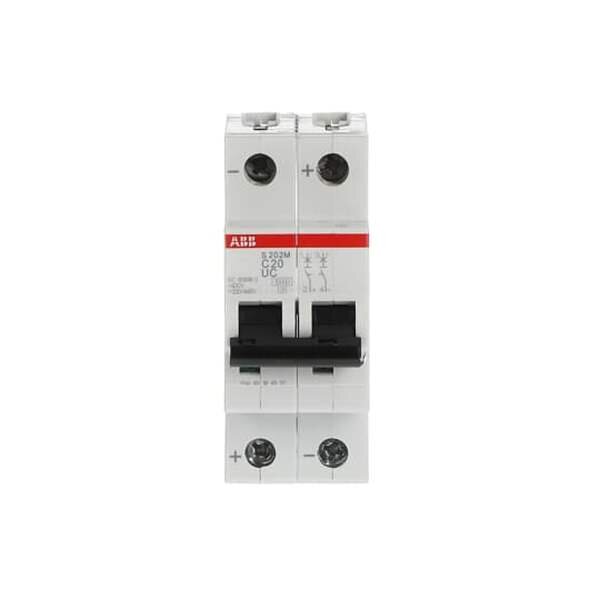 ABB Leitungsschutzschalter S202M-C20UC C20A 2polig 10kA