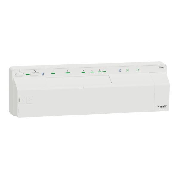 Schneider Electric Verteilerleiste Fussbodenheizung Wiser (Heizen/Kühlen 24 V)