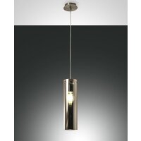 Fabas Luce Pendelleuchte LB22 Nickel satiniert...