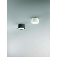 Fabas Luce LED-Wand- / Deckenleuchte LB22 anthrazit 7W 3000K